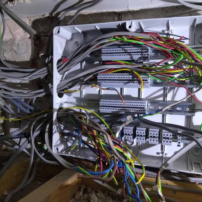 Extending cables on Church Consumer Unit