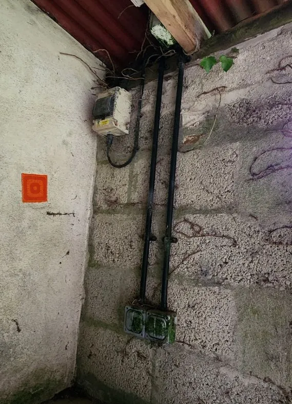 Water leaks caused this electrical emergency and power outage
